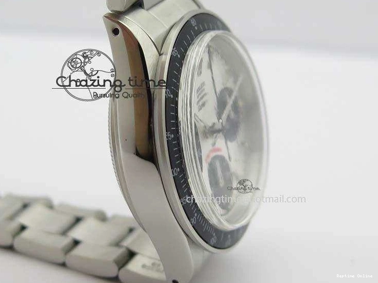 0112 Daytona 6263 SS White Black Dial Black Tachymeter Bezel On SS Bracelet Venus Premium 3858